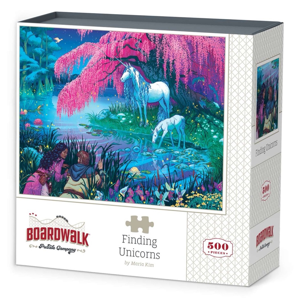 Boardwalk "Finding Unicorns" 500-Piece Puzzle